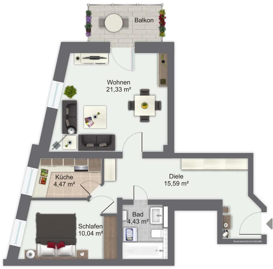Apartment Nordik 德累斯顿 外观 照片